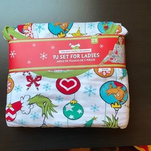 Grinch ladies pj